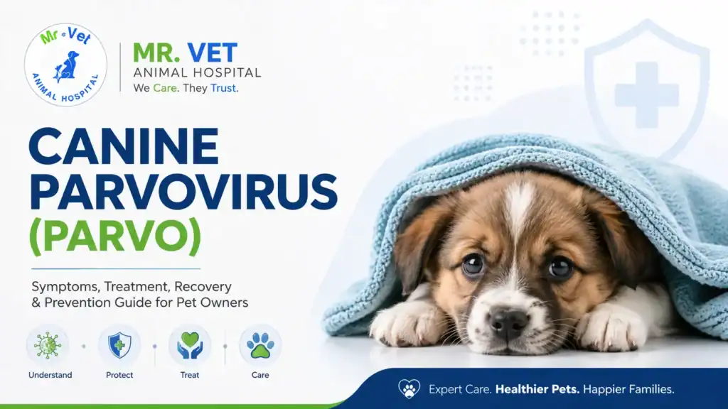 Canine Parvovirus (Parvo) in Dogs: Symptoms, Treatment & Prevention
