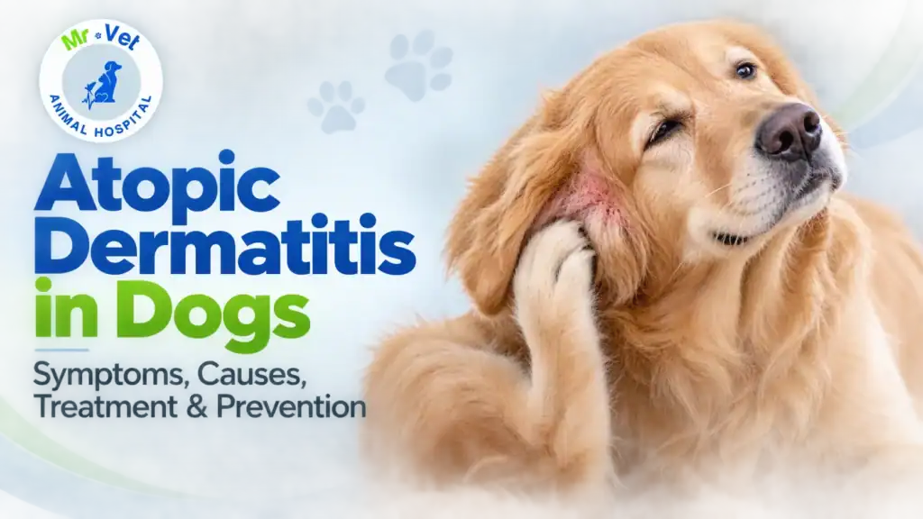 Atopic Dermatitis in Dogs: Symptoms, Causes, Treatment & Prevention