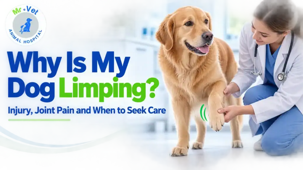 Why Is My Dog Limping? Injury, Joint Pain and When to Seek Care